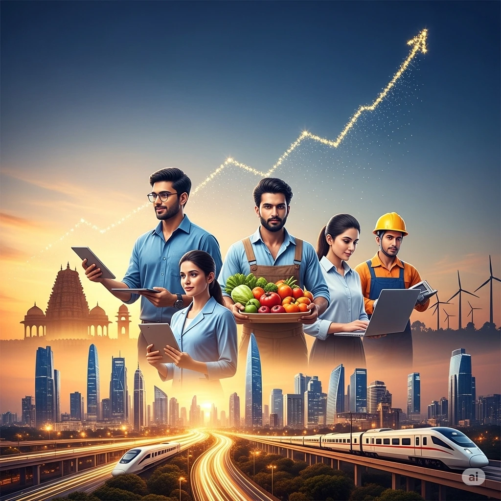 Economic Growth and Development in India