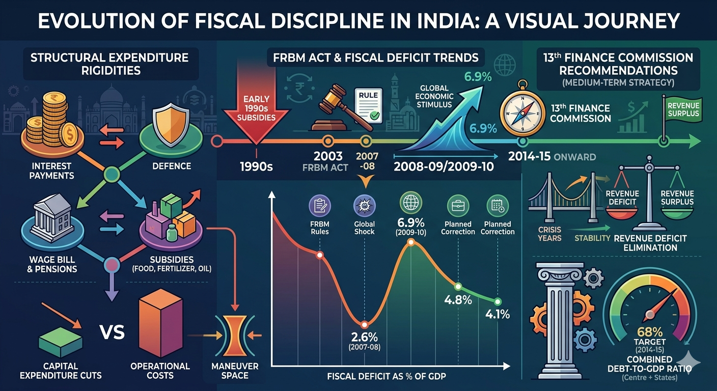 Evolution of fiscal discipline in India