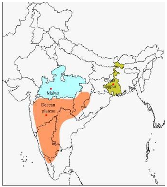 Images of Malwa Plateau in central India
