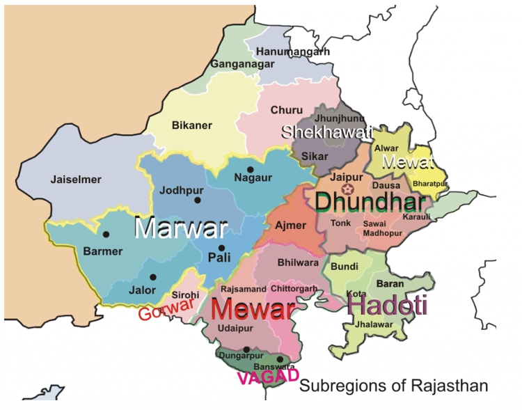 Images of marwar plateau in central India