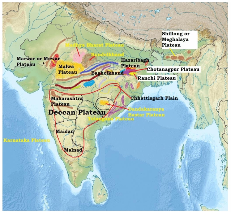 Images of Meghalaya Plateau
