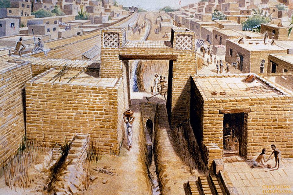 Pictorial Depiction of Harappan City