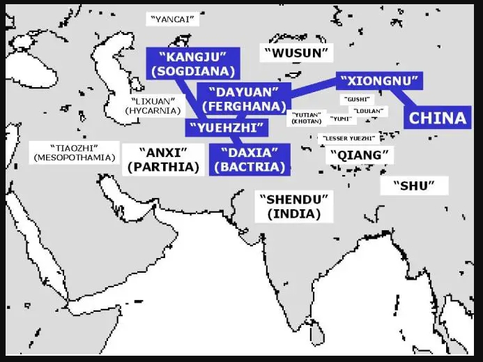 Zhang Qian's Map of Central Asia: Sima Qian