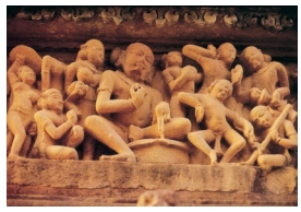 Dance Class Sculpture, Lakshmana Temple, Khajuraho