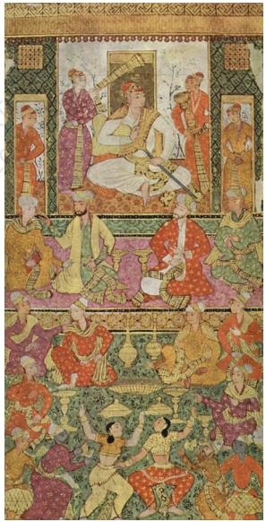 Dancing Before Muhammed Quli Qutub Shah