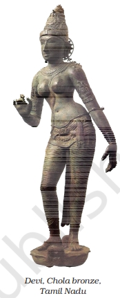 Devi Chola Bronze from Tamil Nadu