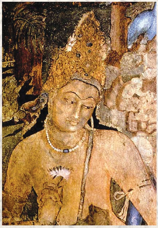 Padampani Bodhisattva Ajanta Cave