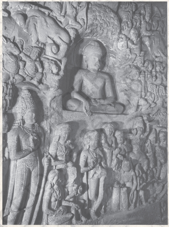 Sculpture of Maravijaya Ajanta Cave