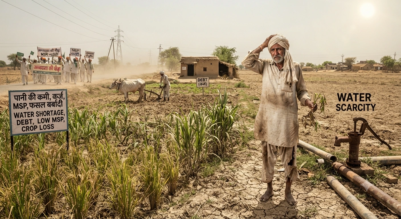 Challenges facing contemporary Indian farming and agricultural fields