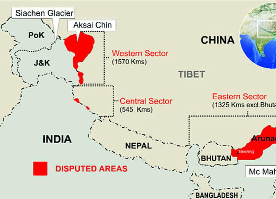 Map and details of India-Bhutan relations